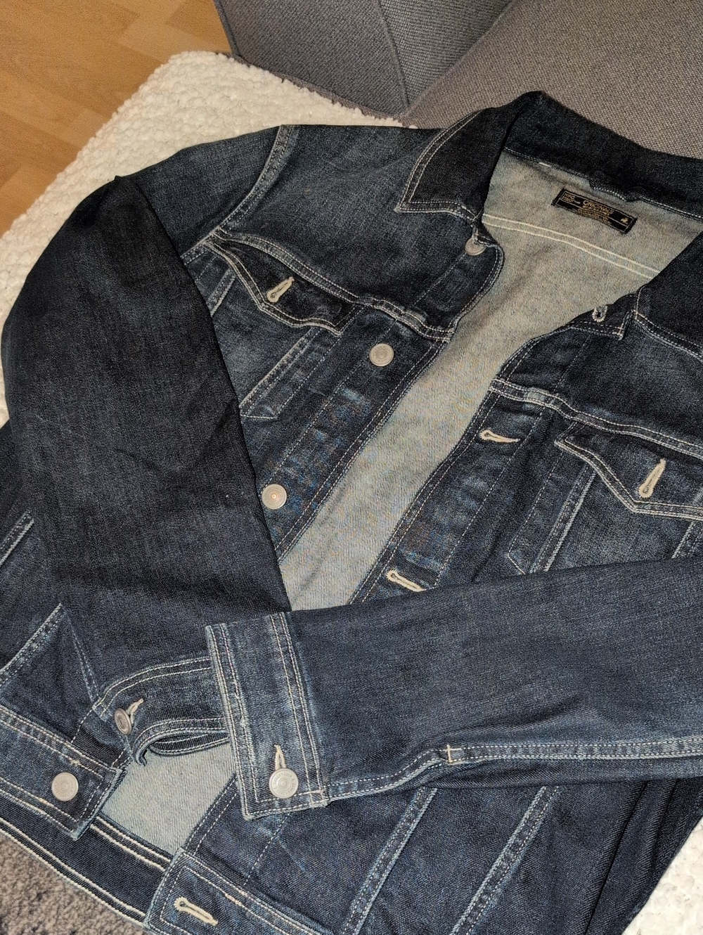 🔥 Jack & Jones Heavyweight Denim Trucker Jacket - Fresh & Crispy! XL